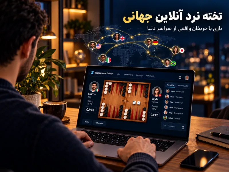 تخته نرد آنلاین جهانی