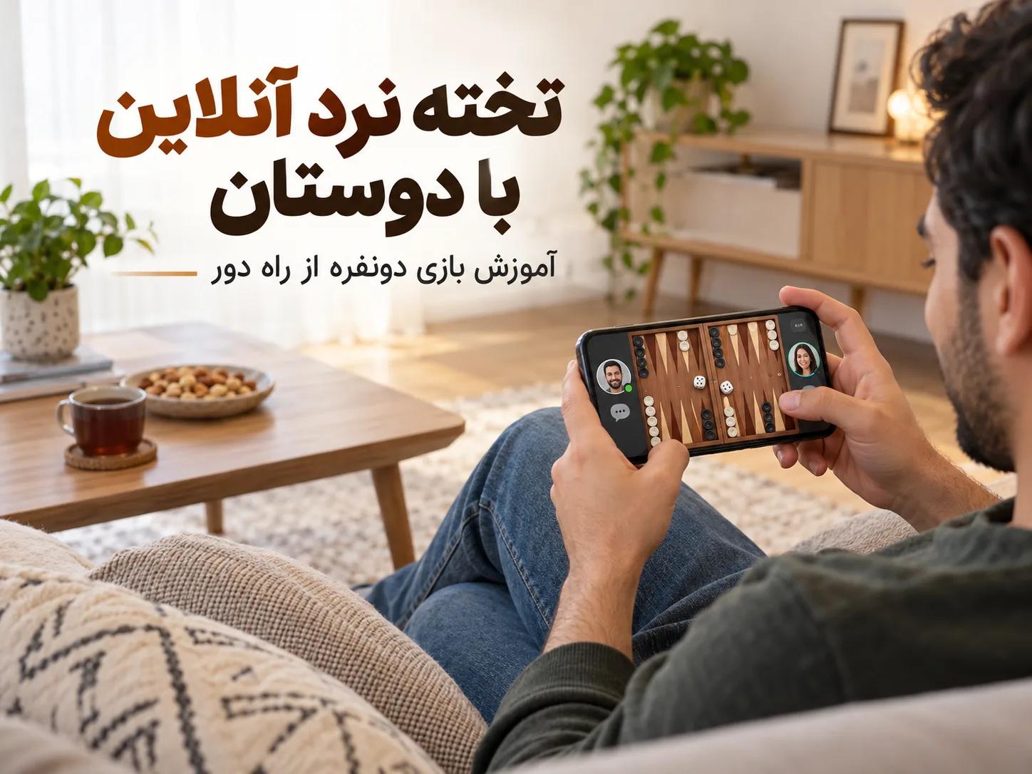 تخته نرد آنلاین با دوستان